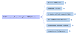 SAP GRC NotebookLM Mind Map