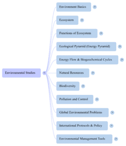 Environmental Studies NotebookLM Mind Map